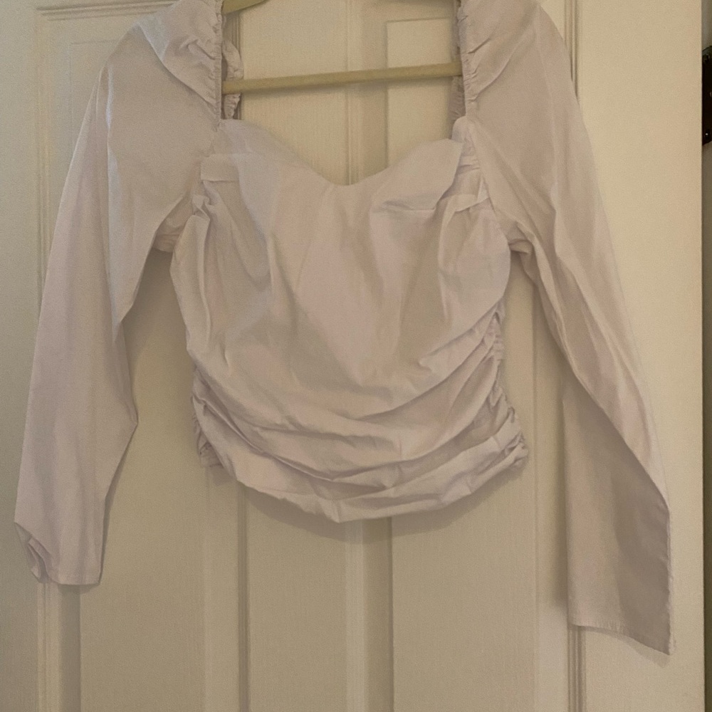 Astr gathered blouse. NWT.